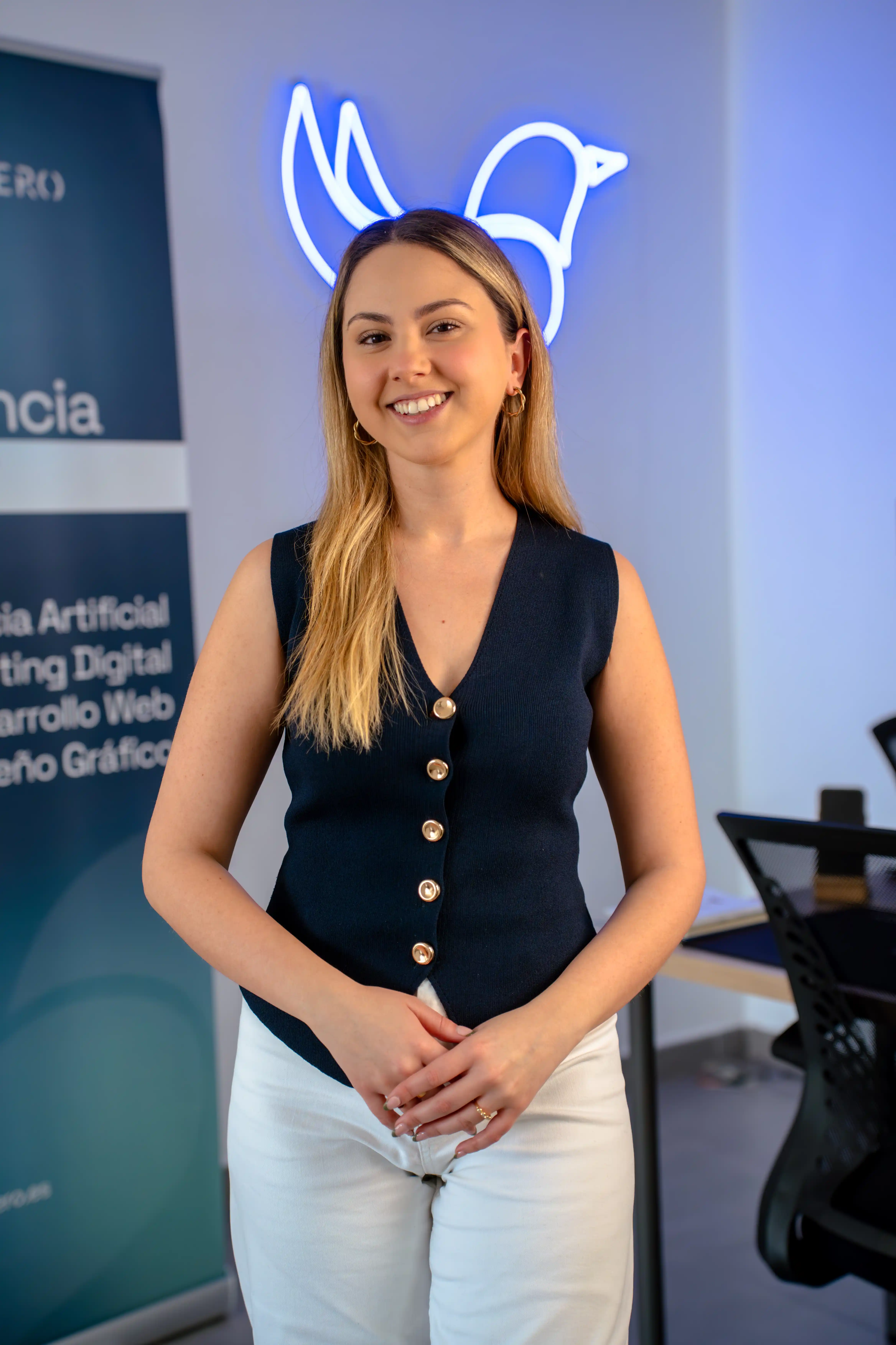 María Perea responsable del área de posicionamiento web