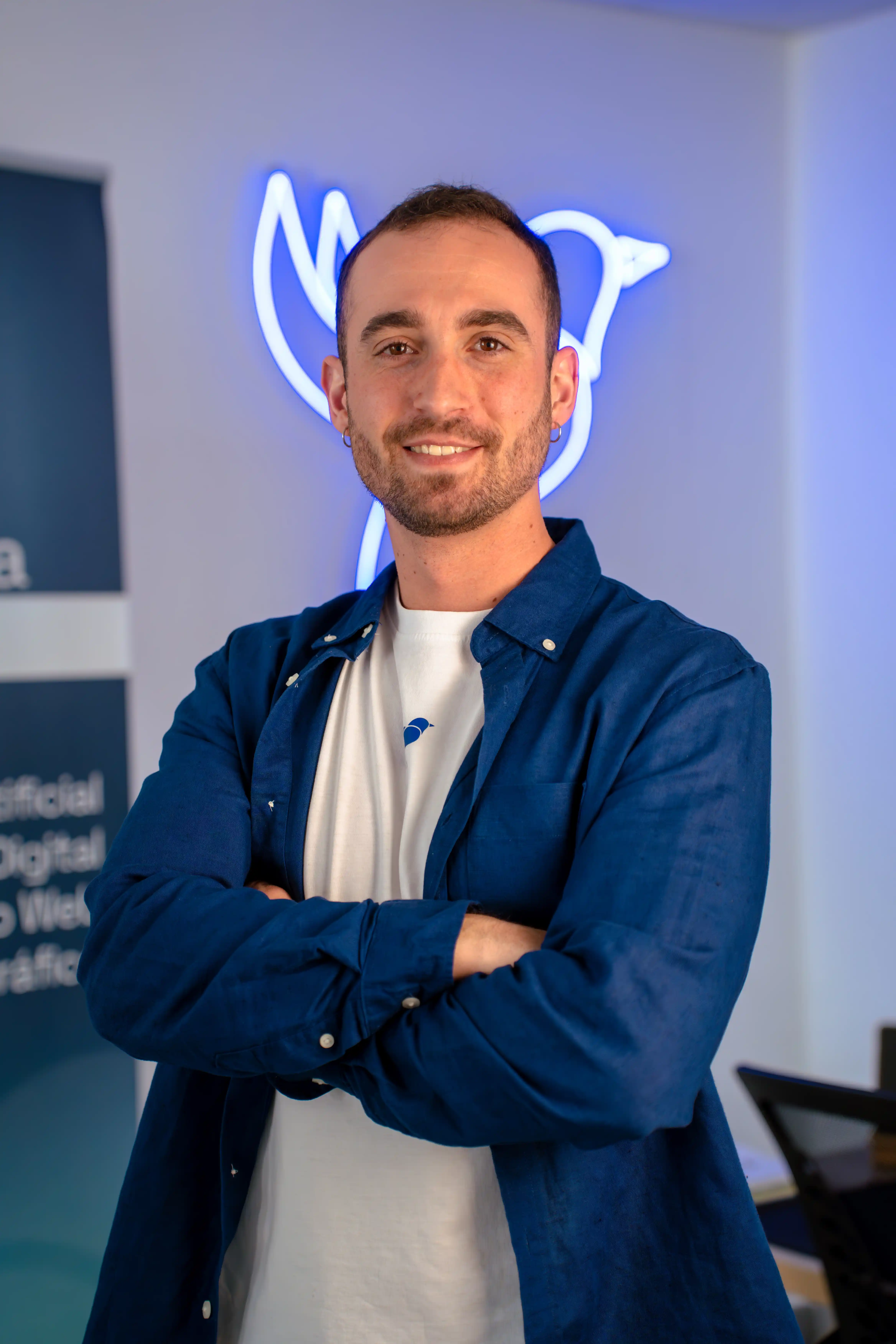 Uriel Romero responsable del departamento de E-Commerce