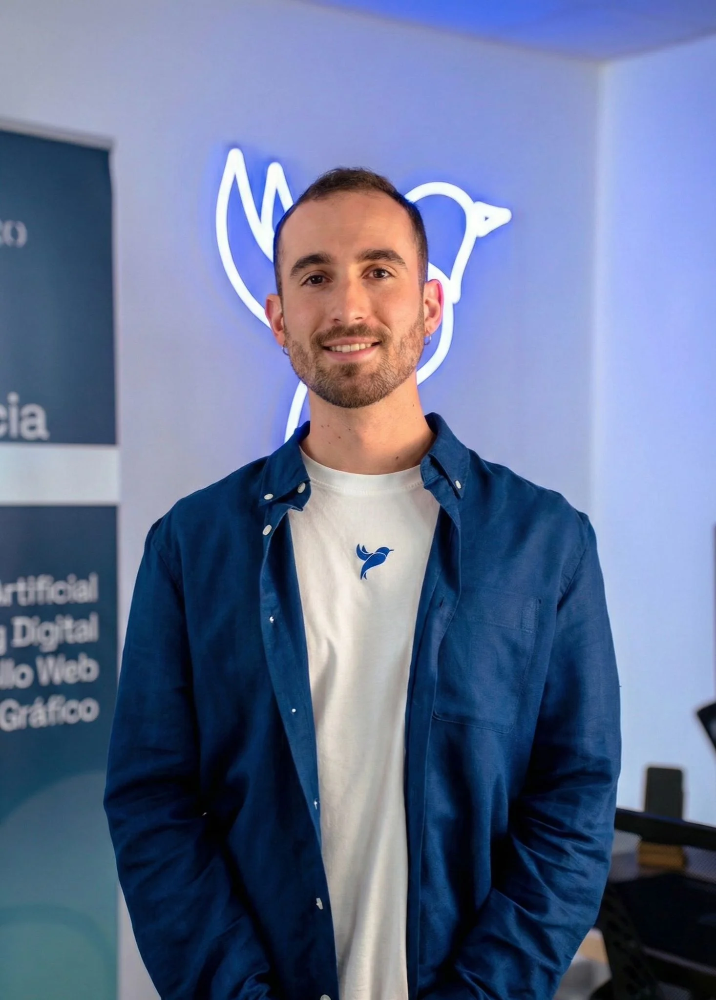 Uriel Romero responsable del departamento de Software a medida