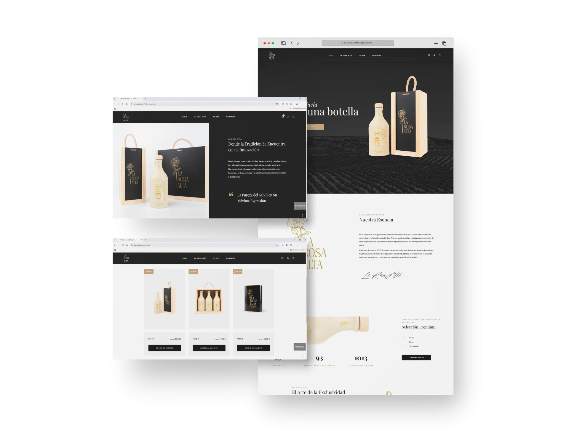 La Rosa Alta: una marca de aceite de autor nacida en la Subbética cordobesa - La Rosa Alta